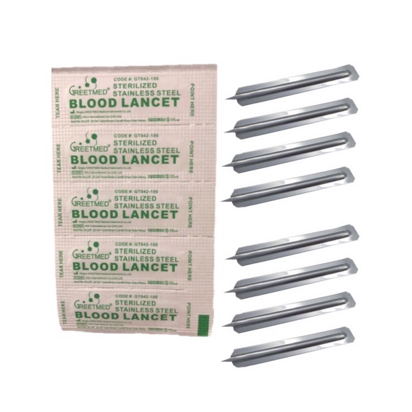 KIM CHÍCH MÁU, KIM LẤY MỤN BLOOD LANCET GREETMED Shopee Việt Nam