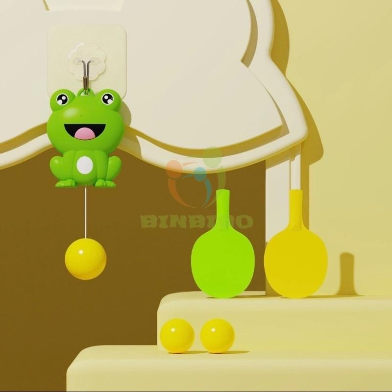 Bộ đồ chơi đánh bóng bàn rèn luyện phản xạ đồ chơi vận động cho bé - Binbibo