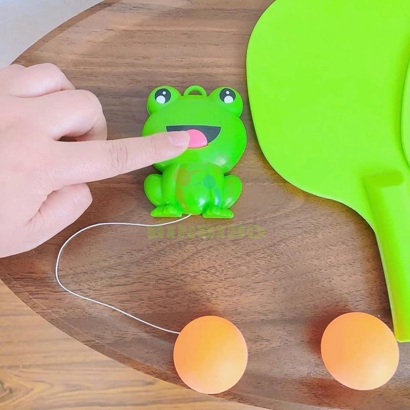 Bộ đồ chơi đánh bóng bàn rèn luyện phản xạ đồ chơi vận động cho bé - Binbibo