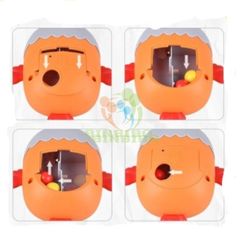 Đồ Chơi Bóng Rổ, Đá bóng Mini Hình Gà  và Chim Cánh Cụt Dễ Thương Rèn Luyện Khéo léo cho bé- Binbinbo