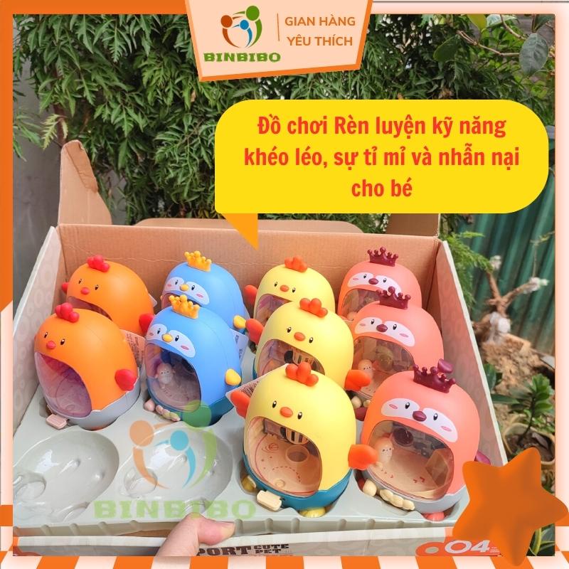 Đồ Chơi Bóng Rổ, Đá bóng Mini Hình Gà  và Chim Cánh Cụt Dễ Thương Rèn Luyện Khéo léo cho bé- Binbinbo