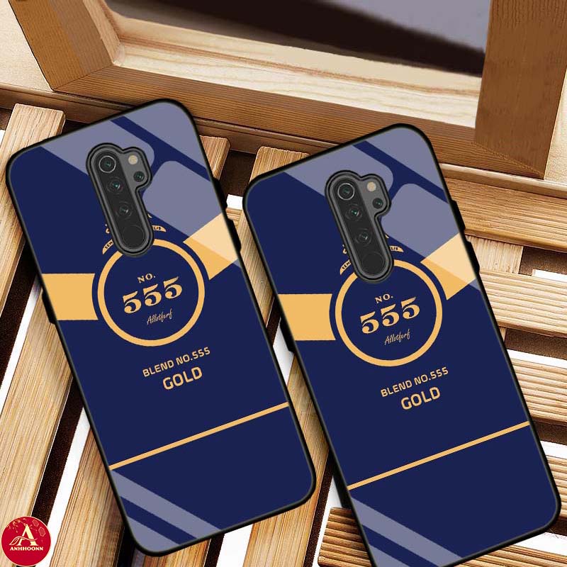 ỐP LƯNG OPPO A5(2020), A9(2020) HÌNH 555 LƯNG KÍNH CƯỜNG LỰC CAO CẤP