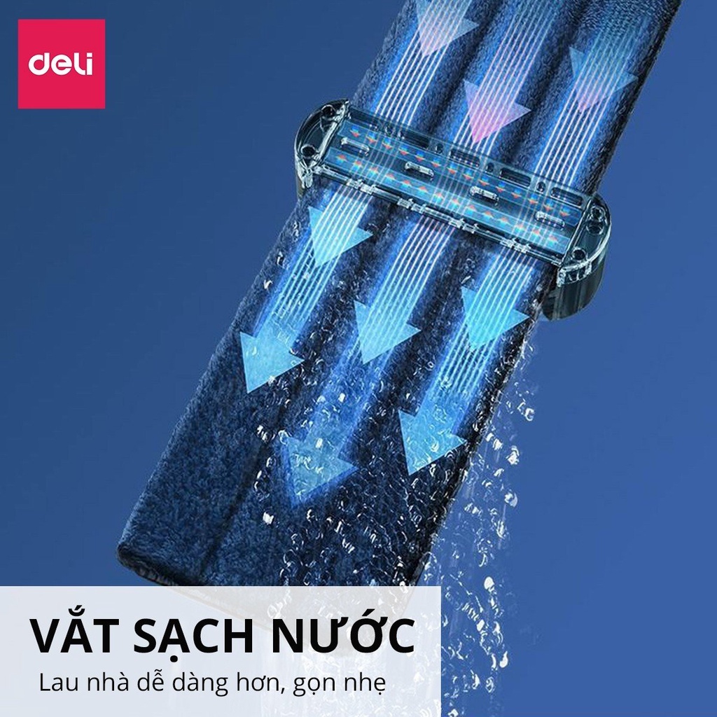 Cây lau nhà tự vắt thông minh chổi lau nhà xoay 360 độ tiện lợi, siêu sạch cho phòng khách phòng ngủ