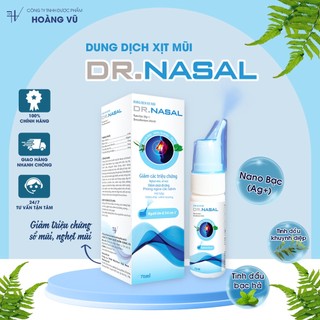 [✨DEAL SỐC KHAI TRƯƠNG] Dung dịch xịt mũi kháng khuẩn DR.NASAL Nano bạc 70ML người lớn/trẻ em