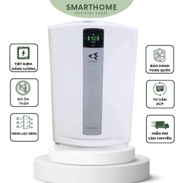 [TẶNG MÀNG HEPA] MÁY LỌC KHÔNG KHÍ DAIKIN INVERTER MCK70 220V-Công nghệ STREAMER - Lọc Khí,Bù Ẩm,Khử Khuẩn -Phòng 50m2