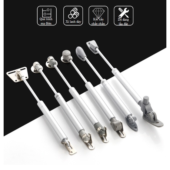 Ty Thủy Lực nâng đỡ, thanh thủy lực tự động đỡ cửa 100N