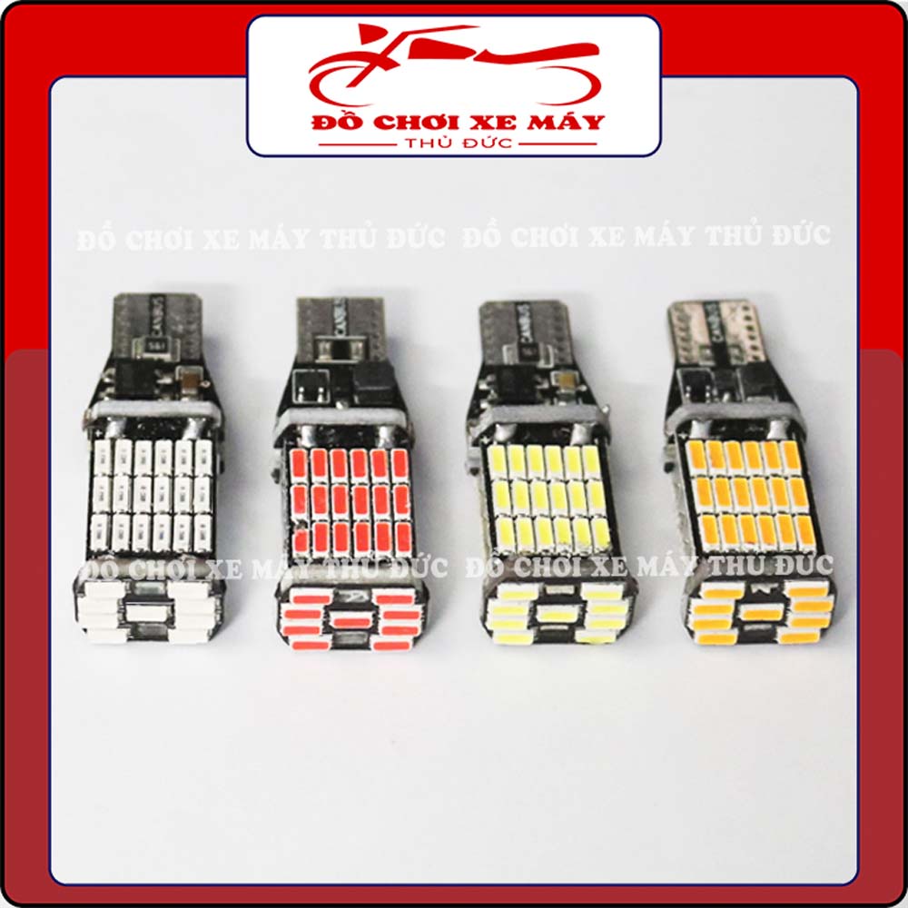 Đèn LED Xi nhan - Đemi T15 / T10 Chíp 4014...