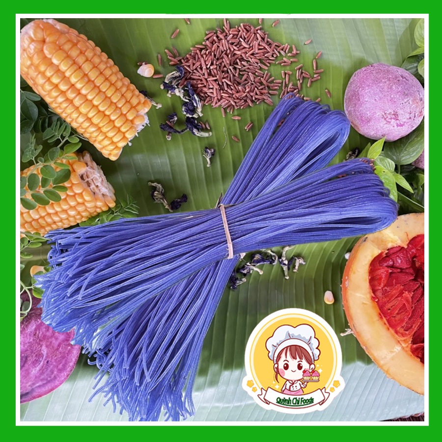 Bún hoa đậu biếc / Bún rau củ / Gói 500g | Shopee Việt Nam