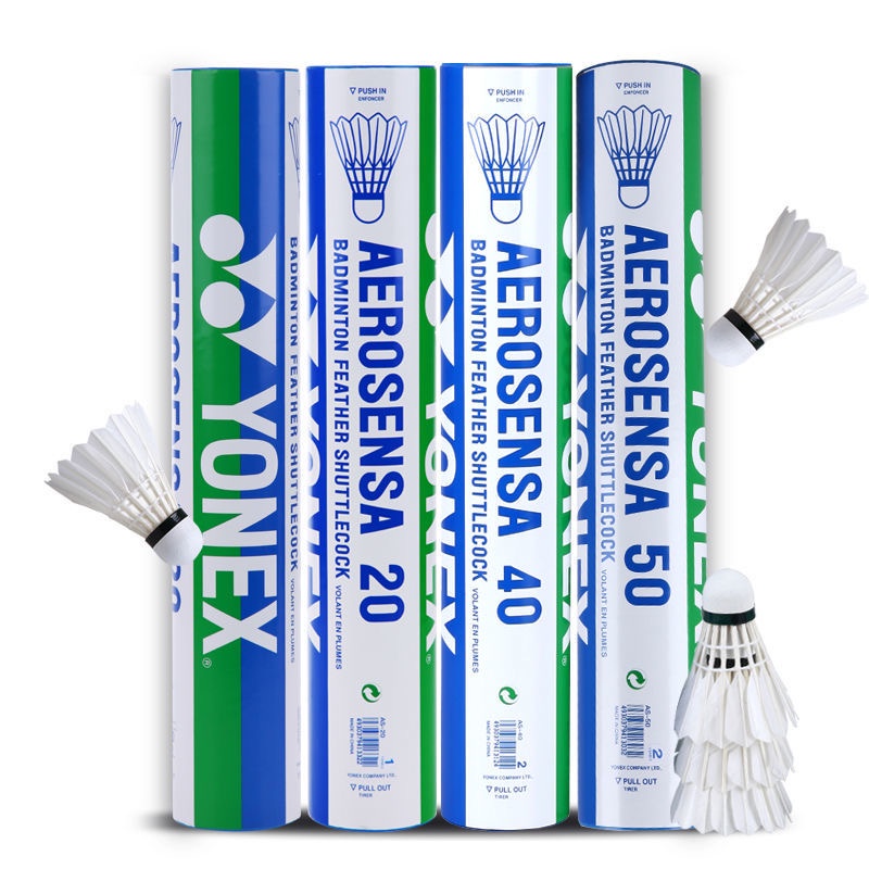 12pcs YONEX AS30.40.50.60 Cầu lông / huấn luyện cầu lông bền, ổn định