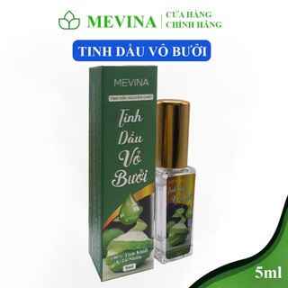 1 Lọ Tinh Dầu Bưởi Mevina 5ml Nguyên Chất, Kích Thích Mọc Tóc, Giúp Tóc Óng Mượt, Giảm Tóc Gãy Rụng, Dưỡng Da