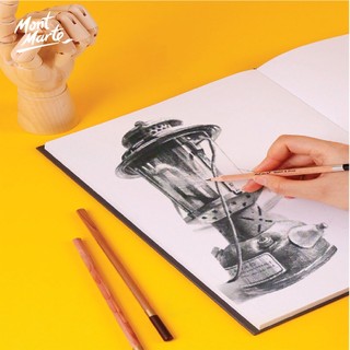 [Hỏa tốc HCM] Sổ phác thảo Mont Marte Harbbound Sketch Books - 110gsm 80 tờ size A5/A4