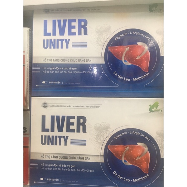 Viên uống LIVER UNITY khả năng khử độc gan | Shopee Việt Nam