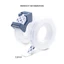 Set 2 cuộn băng keo trong mini văn phòng Dé lì
