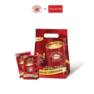 Cà phê sữa hòa tan 3in1 Highlands Coffee (50 gói x 17g)
