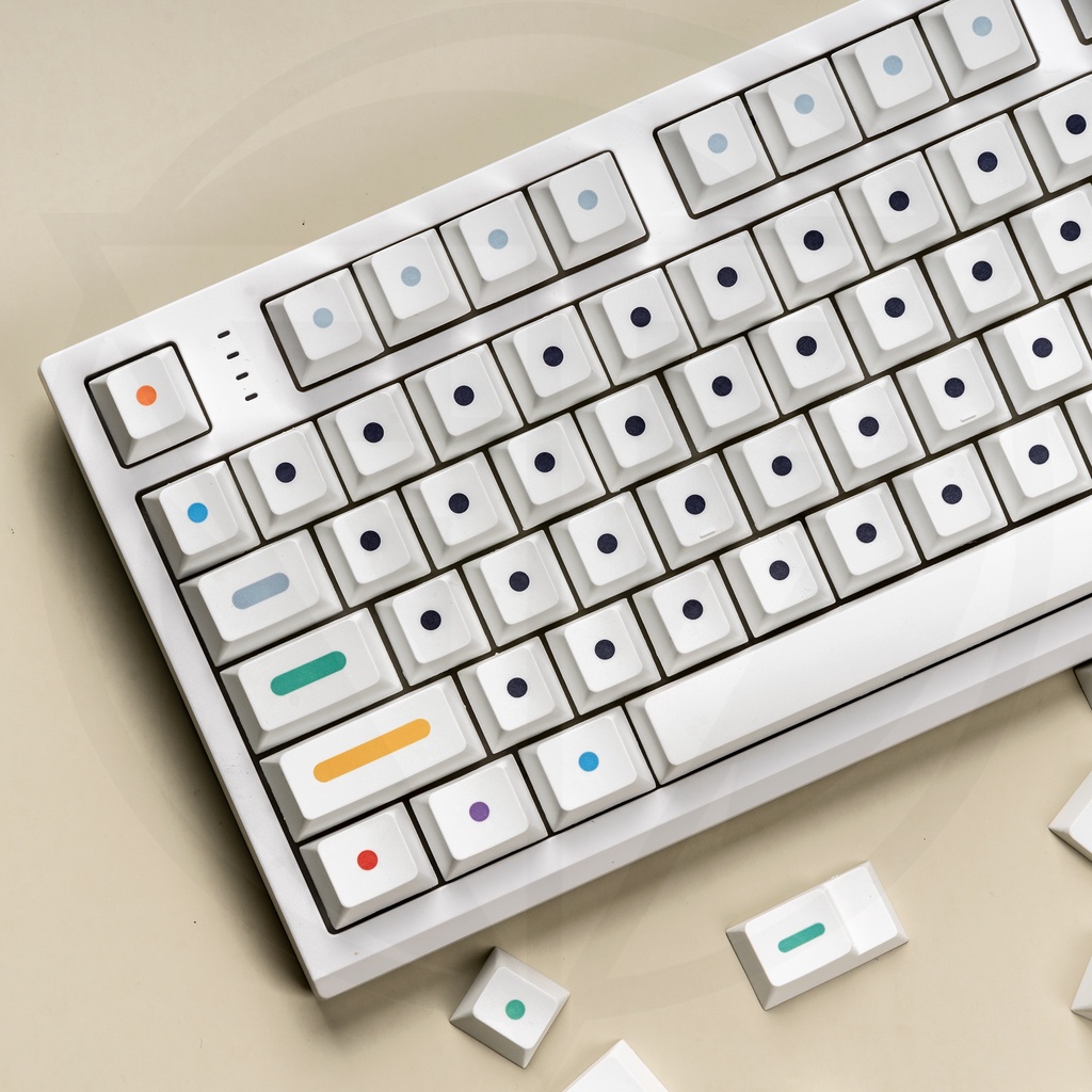 Keycap Dots Light Clone | Keycap nhựa PBT 141 nút in nhiệt Dyesub ...