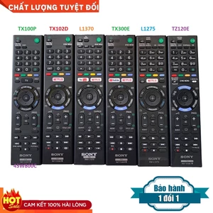 Remote tivi Sony smart thường, chính hãng, không giọng nói, điều khiển sony tivi - Tặng kèm pin 43W800C