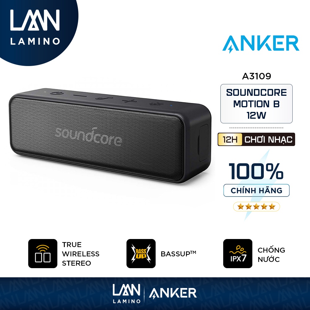 Loa Bluetooth ANKER SoundCore Motion B - A3109 LAMINO | Shopee Việt Nam