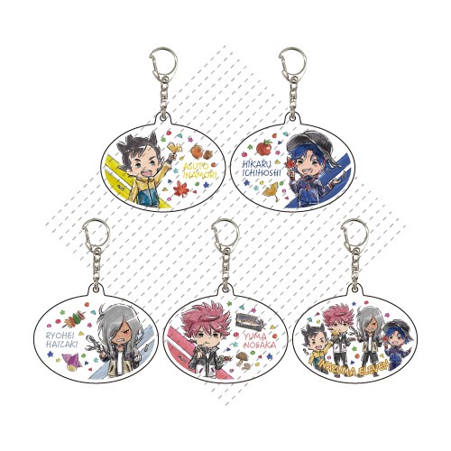 Anime Inazuma Eleven Acrylic Móc Khóa Búp Bê Endou Mamoru Kogure Yuuya Kino Aki Arute Saneki Hình Túi Móc Khóa Mặt Dây Chuyền Đồ Chơi Quà Tặng