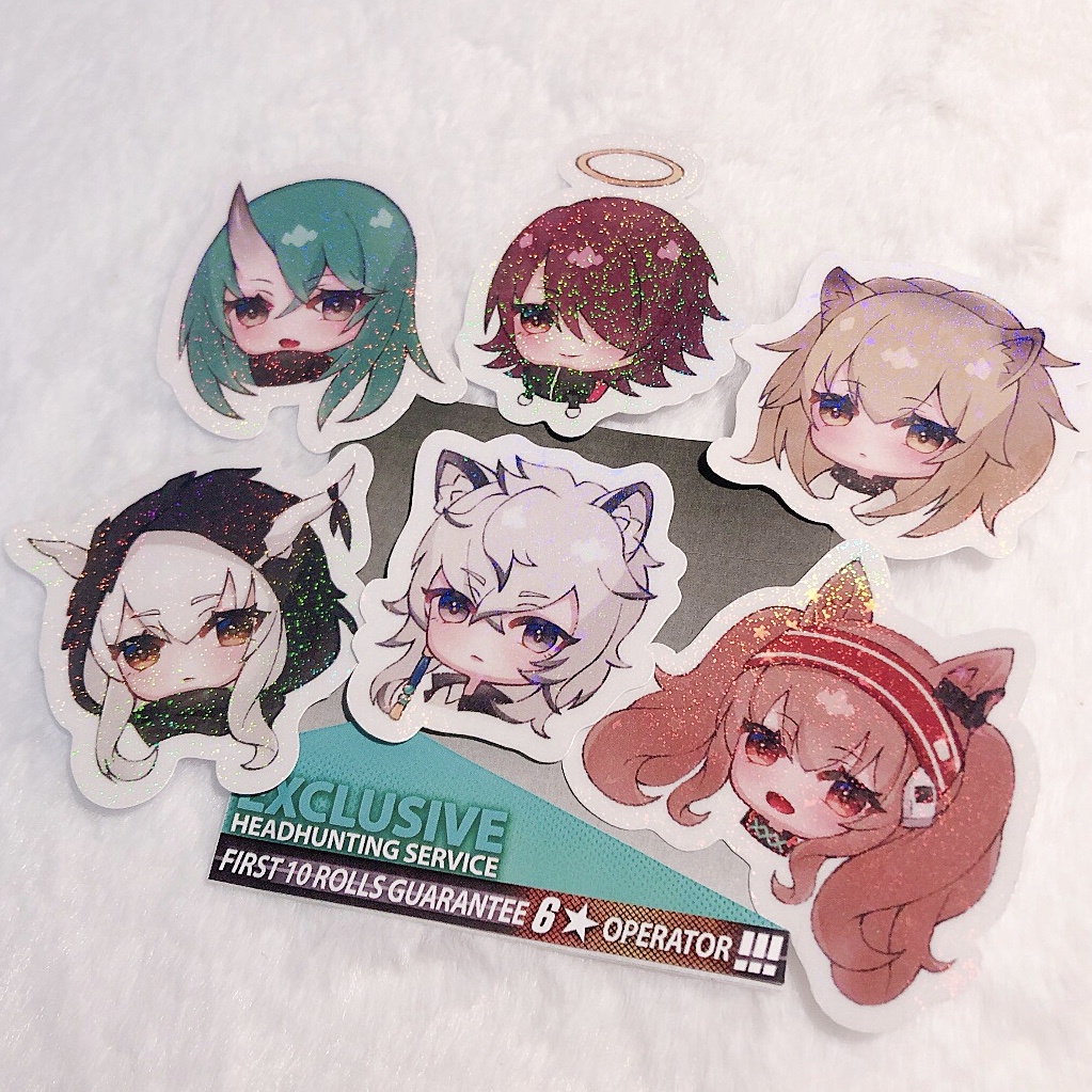 Sticker Set - Starter Banner ( Game Arknights ) | Shopee Việt Nam