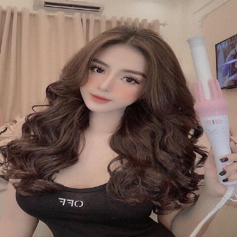 Máy uốn tóc Vivid Vogue 360 tạo kiểu tóc hiện đại và tiện lợi, Máy làm xoăn tóc tự động tự tin xuất hiện mọi lúc mọi nơi