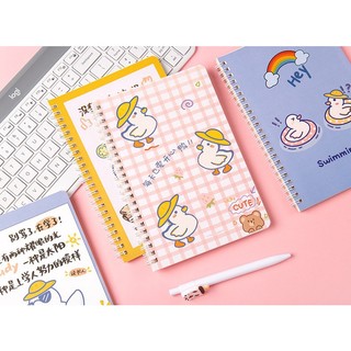Sổ Ghi Chép Mini A5 Cute Lò Xo Tay Dễ Thương Timo VPS19