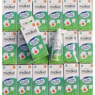 Xịt chống sâu răng Midkid 30ml cho bé từ 1 tuổi giúp làm sạch và bảo vệ răng
