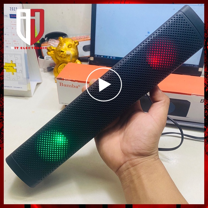 Loa máy tính 2.0 BAMBA B800 nghe nhạc có dây loa vi tính để bàn đèn led RGB  gaming | Shopee Việt Nam