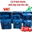 Túi bạt - túi dứa có dây kéo đựng đồ chịu tải trên 20kg - nhiều size