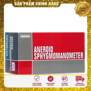 [Hoả tốc] Trọn bộ máy đo huyết áp cơ và ống nghe Nhật Bản YAMASU.