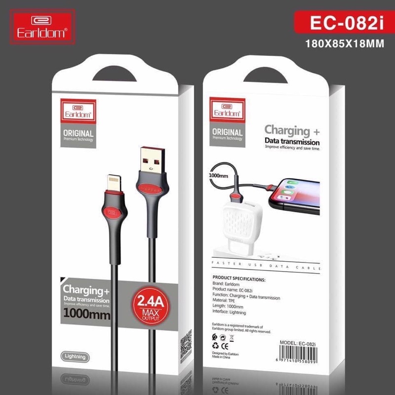 Cáp Sạc Earldom 1M EC-082 | Shopee Việt Nam