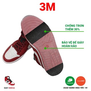 Combo 2 miếng dán Sole 3M + 4 miếng dán chống trơn Bảo vệ đế giày chống trơn mòn (Có Clip Hướng dẫn)