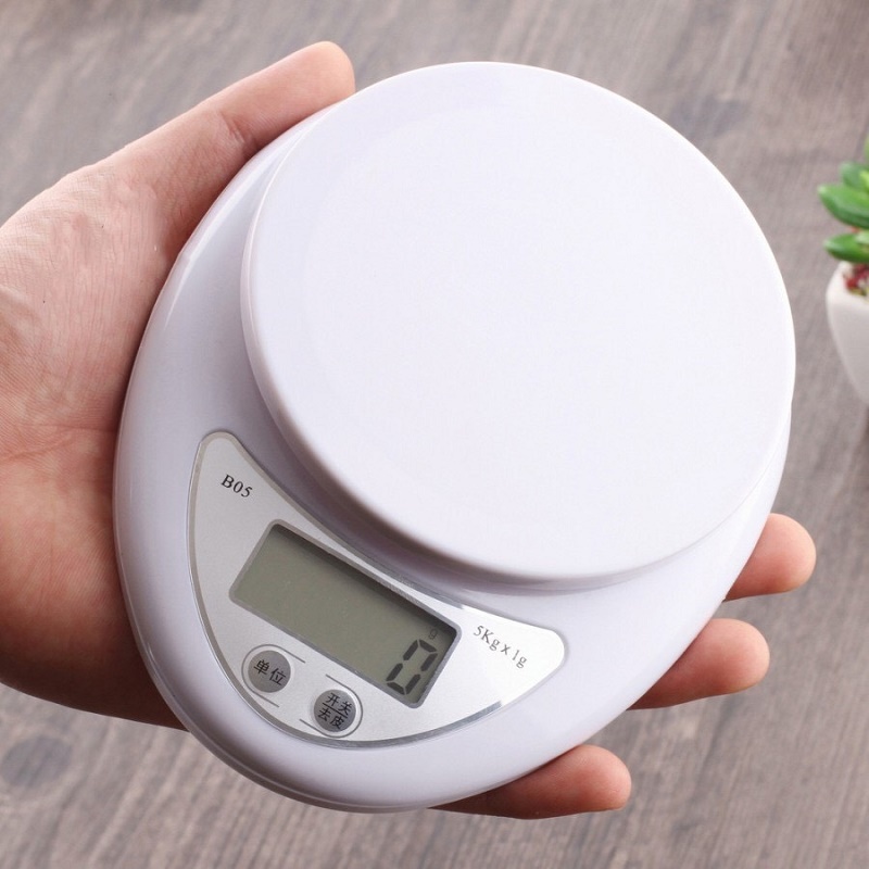 Cân Tiểu Ly Định Lượng 1g - 5Kg, Cân Điện Tử Mini Độ Chính Xác Cao Giúp Định Lượng Chính Xác Cho Bữa Ăn Của Bạn