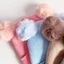 Mũ len 2 quả bông kèm khăn cho bé yêu, mũ len ấm áp cho bé ANKIDS