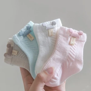 Tất Cho Bé Sơ Sinh ,Tất Lưới, Tất Hình Gấu Cho Bé Ankids
