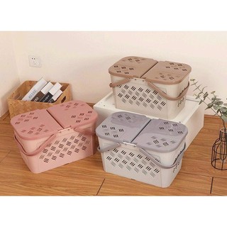 Giỏ nhựa/làn đựng đồ đi sinh, làn nhựa đa năng cao cấp HK2211