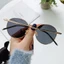 Mắt kính râm mát nữ nam chống UV400 và tia bức xạ phong cách retro Hàn Quốc cá tính thời trang cháy phố giá rẻ ABICA 250