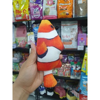 Cá nhồi bông catnip cho mèo dài 20cm