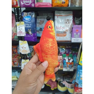 Cá nhồi bông catnip cho mèo dài 20cm