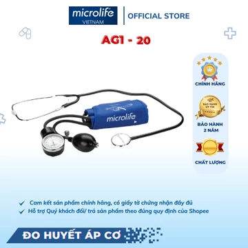 Máy Và Bộ Dụng Cụ Đo Huyết Áp Cơ MICROLIFE AG1-20 Chất Lượng Cao Chính Hãng