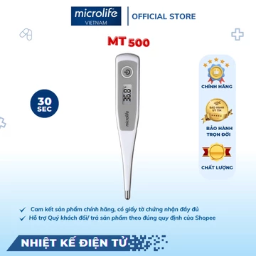Nhiệt Kế Điện Tử MICROLIFE MT500 Cho Kết Quả Nhanh Chóng Chỉ Trong 30 Giây Bảo Hành 1 Đổi 1