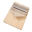 ĐÀN KALIMBA GIÁ RẺ 17 PHÍM NÂU NHẠT- CHO BẠN MỚI TẬP CHƠI-QUÀ TẶNG CHO BÉ