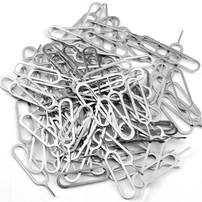 [COMBO 10 ] CÂY LẤY SIM ĐIỆN THOẠI CHẤT LIỆU INOX [COMBO 10 QUE LẤY SIM ]