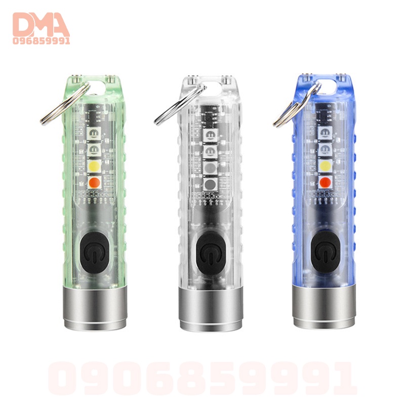 Đèn pin led,đèn rọi dã ngoại bỏ túi mini EDC (T-011) | Shopee Việt Nam