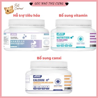 [600 viên] Canxi cho chó mèo Borammy bổ sung vitamin, canxi bảo vệ xương và hỗ trợ tiêu hóa
