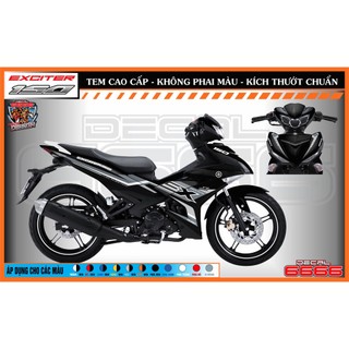 TEM RỜI EXCITER 150 - MẨU ZIN 2023 - ÁP DỤNG NHIỀU MÀU -  decalq7