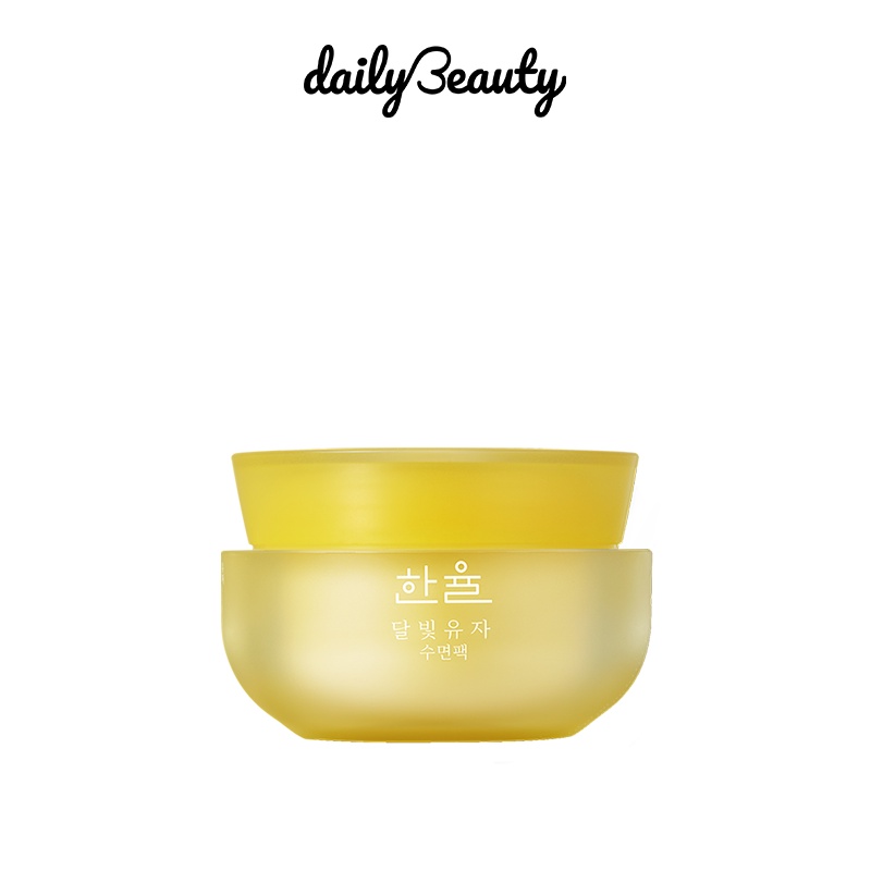 Mặt nạ ngủ dưỡng ẩm sáng da HANYUL Yuja Vita-C Sleeping Mask 60ml Daily Beauty Official