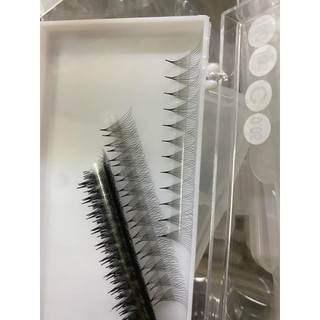 Mi fan LINE 7D độ cong C - CC - D, độ dày 0.7 - 1 hộp 1000 fan - dụng cụ nối mi
