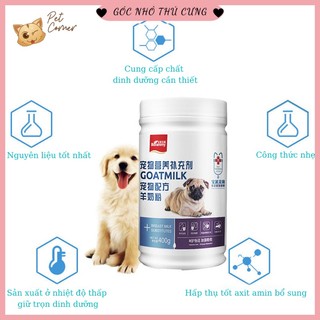 Sữa cho chó mèo Borammy, sữa cho chó con, sữa cho mèo con cung cấp dinh dưỡng phát triển toàn diện