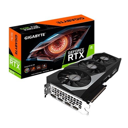 VGA GIGABYTE GeForce RTX 3070 VISION OC 8G (rev. 2.0) (GV-N3070VISION ...