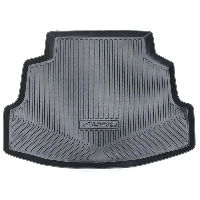 Lót cốp nhựa Toyota Altis 2008-2024, Nhựa TPO dẻo không mùi,chống nước tuyệt đối, vệ sinh dễ dàng